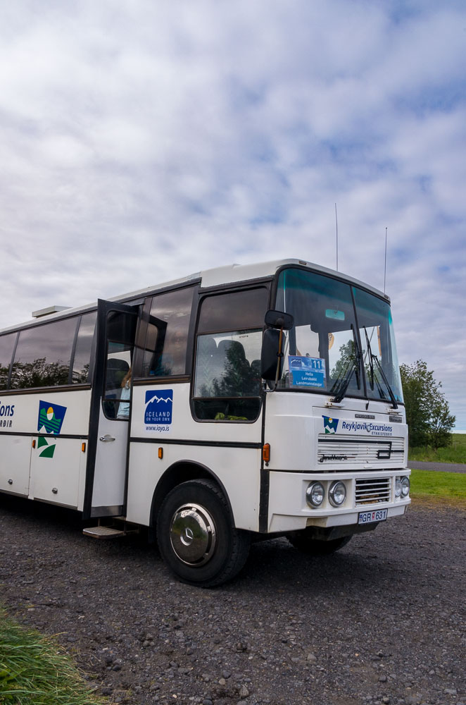 Reykjavík Excursions coach, Hella, Iceland